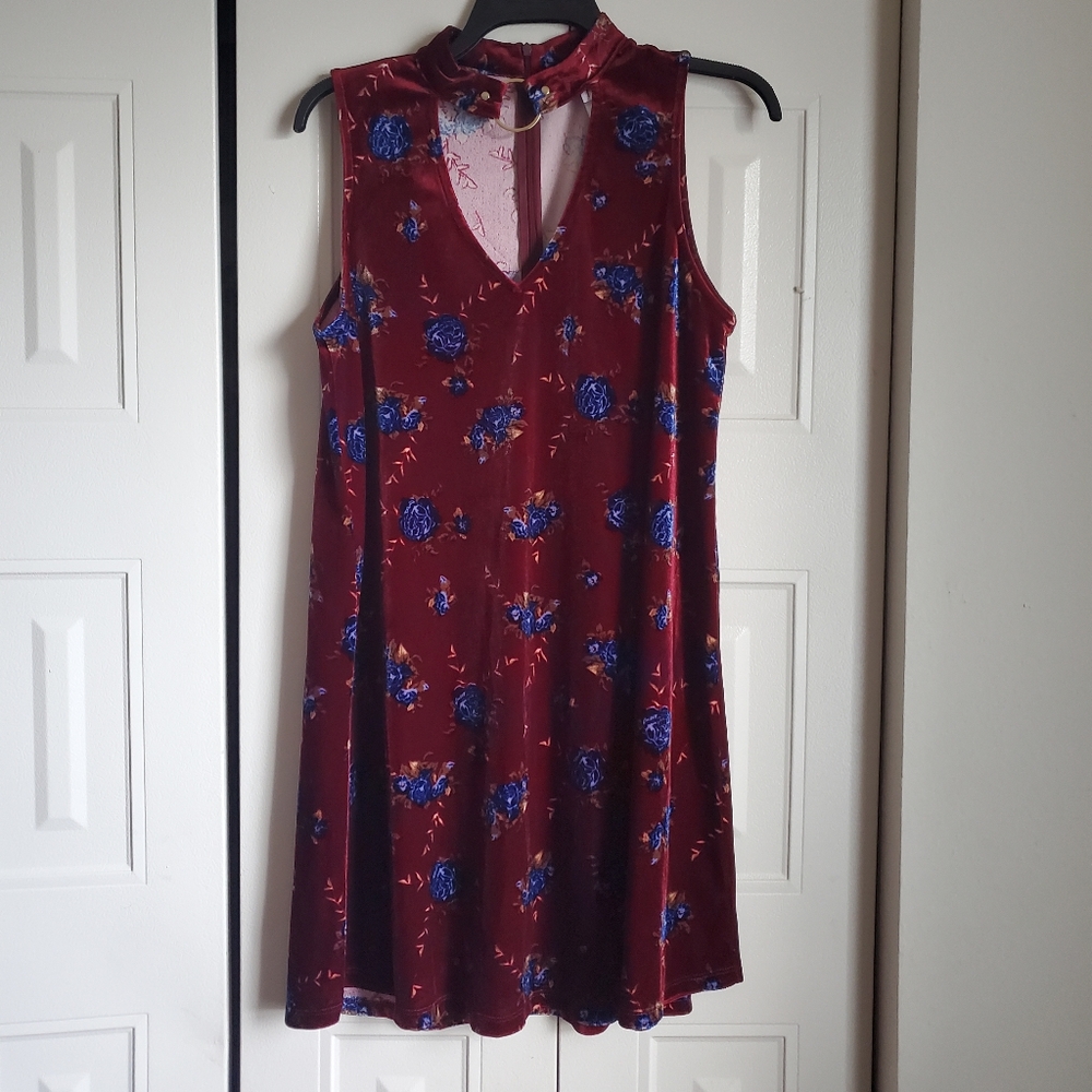 Maroon dress
